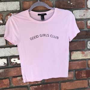 Forever 21 crop shirt